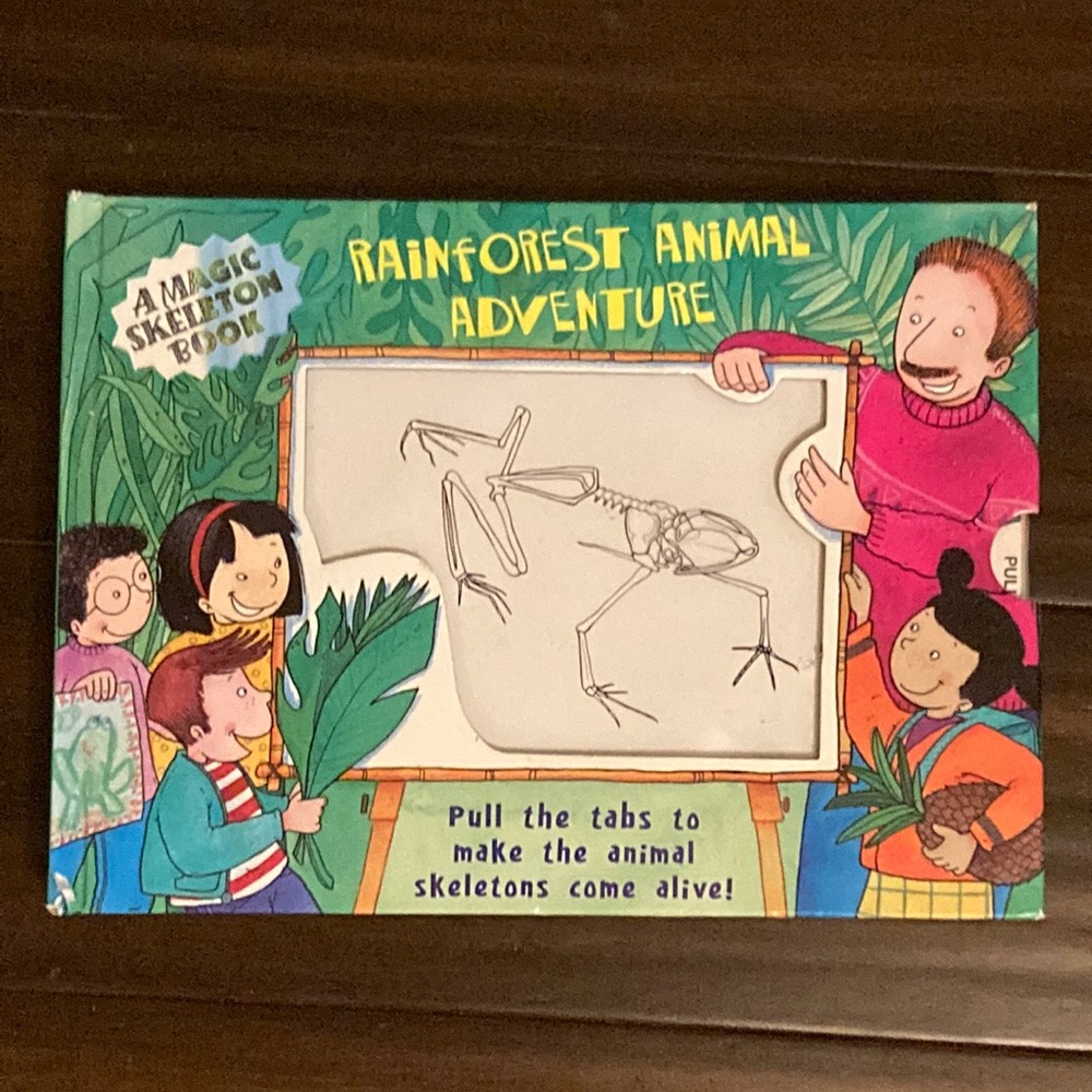 Rainforest Animal Adventure- A Magical Skeleton Book